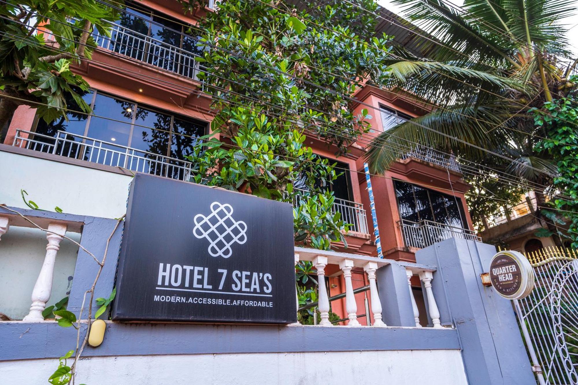 Hotel 7 Seas Vagator Kültér fotó